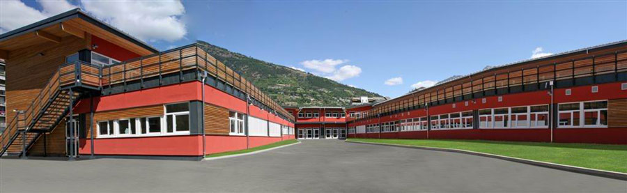 Stavba materskej školy Aosta
